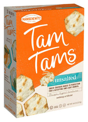 Manischewitz Tam Unsalted - Bonus Pack, 9.6-Ounce Boxes (Pack of 4)