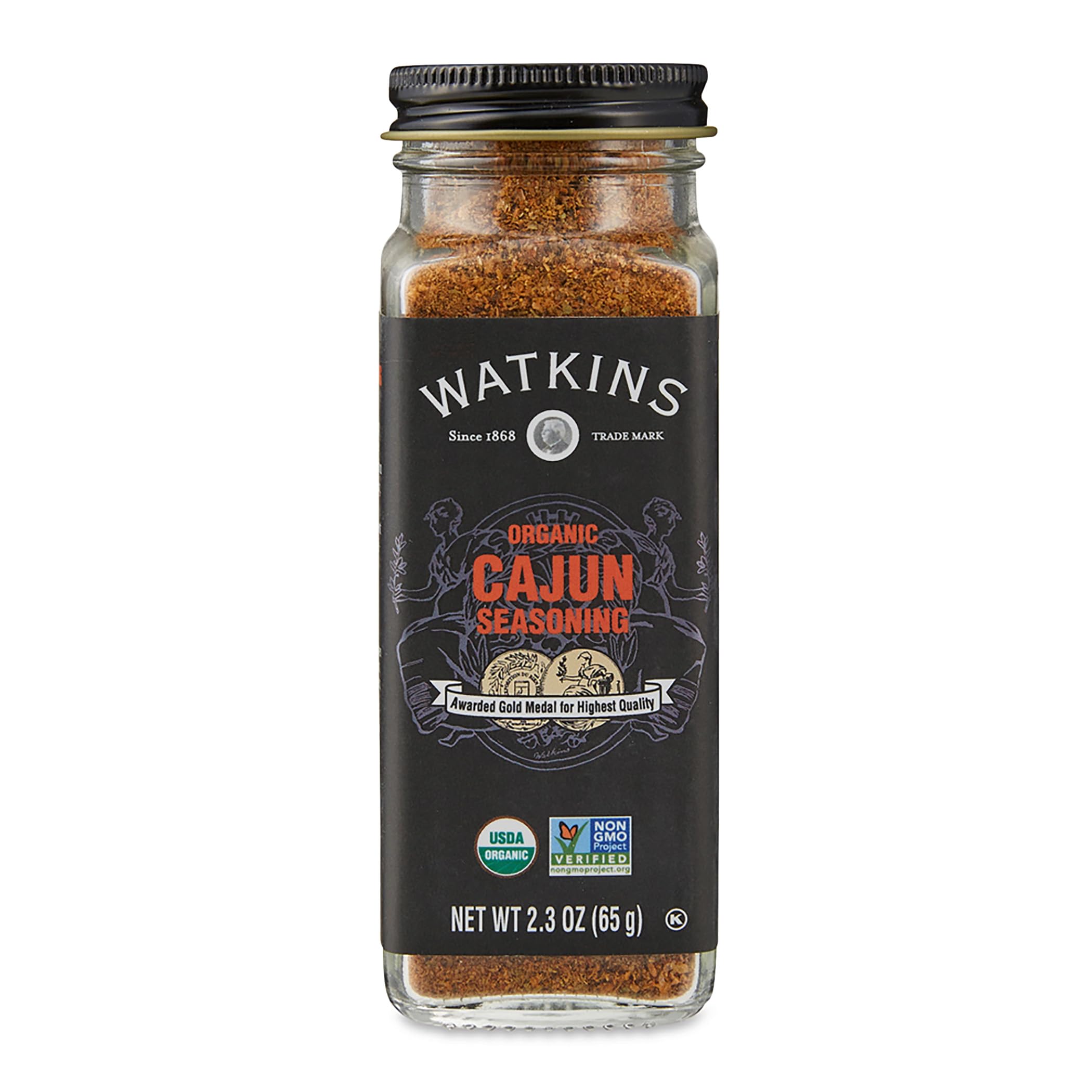 Watkins Organic Cajun Seasoning, 2.3 Ounce (Pack of 1)