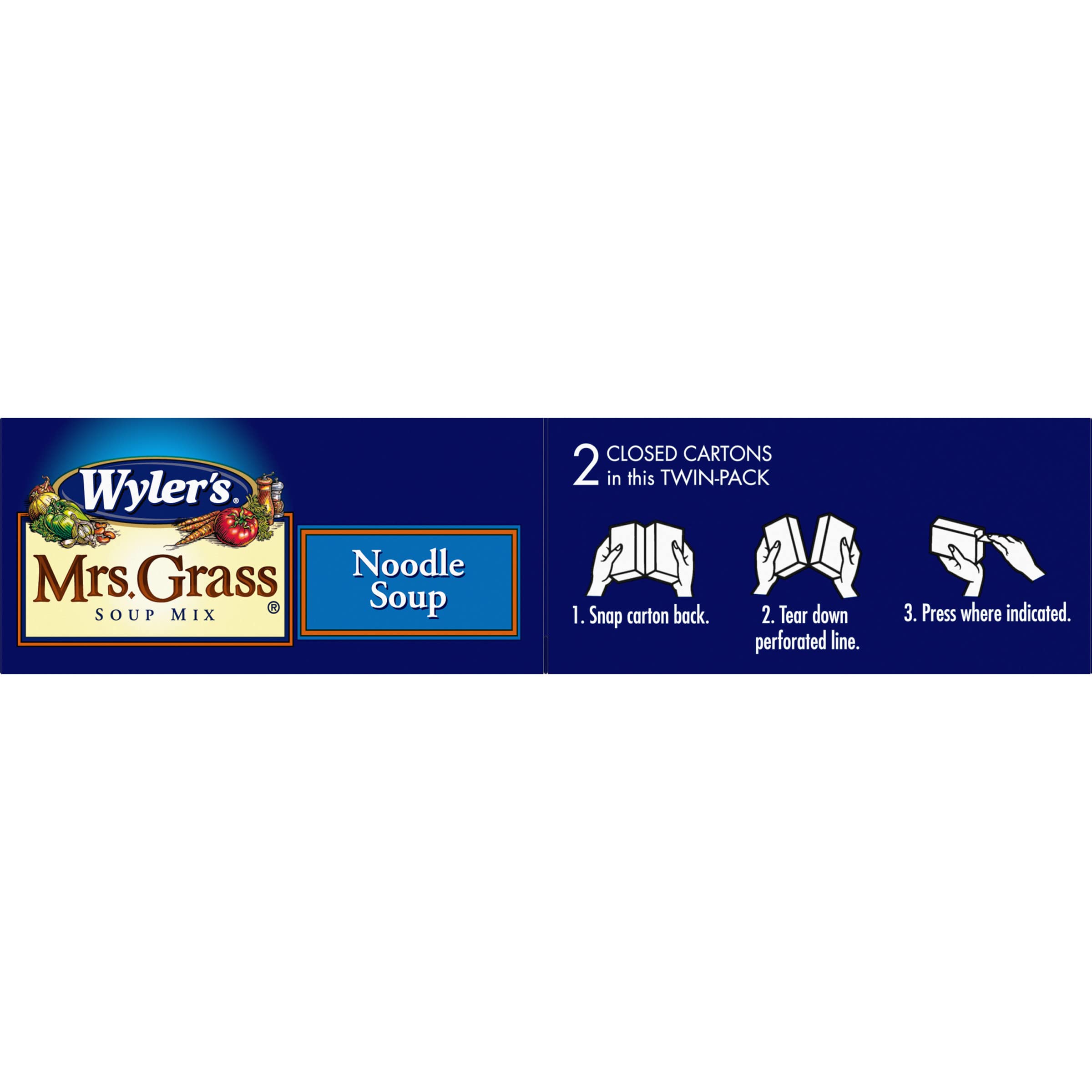 Wyler's Mrs. Grass Extra Noodles Soup Mix