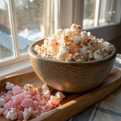 LESSEREVIL Organic Himalayan Pink Salt Popcorn 8pk, 0.46 OZ