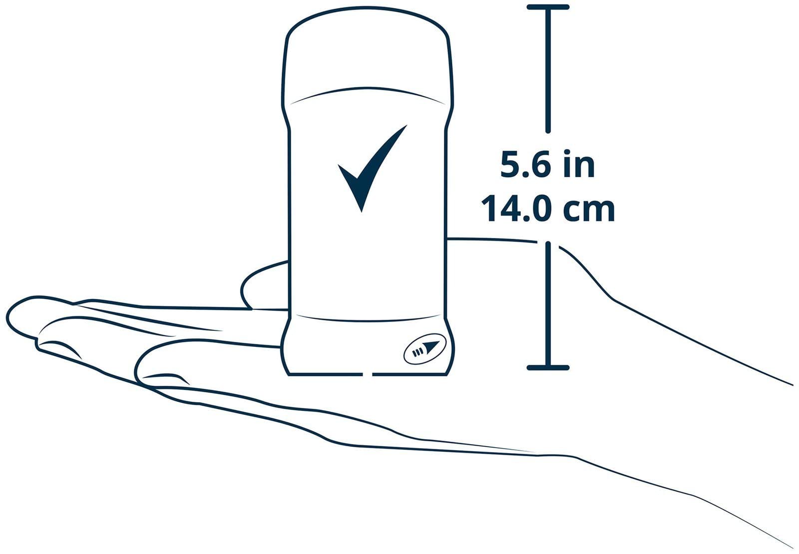 Degree Shower Clean Dry Protection Antiperspirant Deodorant Stick, 1.6 oz, blue