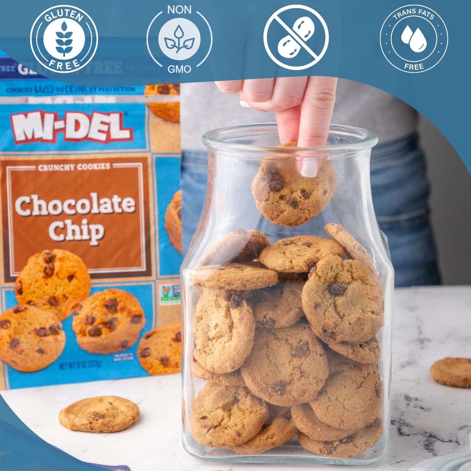 Mi-Del Gluten Free Arrowroot Animal Cookies