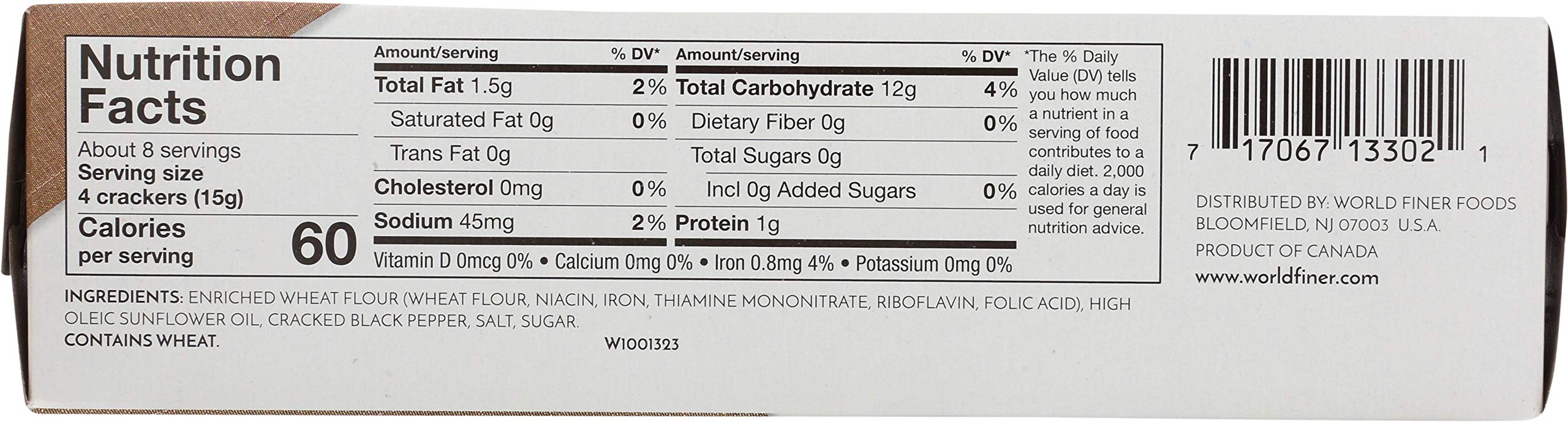 Wellington ABC Assorted Crackers Traditional Water Crackers