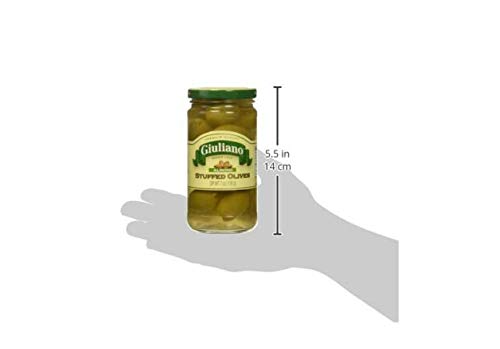 Giuliano Almond Stuffed Olives, 7 Ounce