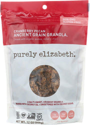 Purely Elizabeth Ancient Grain Granola Gluten Free Cranberry Pecan -- 12 oz - 2 pc