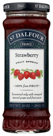 St. Dalfour Deluxe Strawberry Spread, 10 oz (Pack of 3)