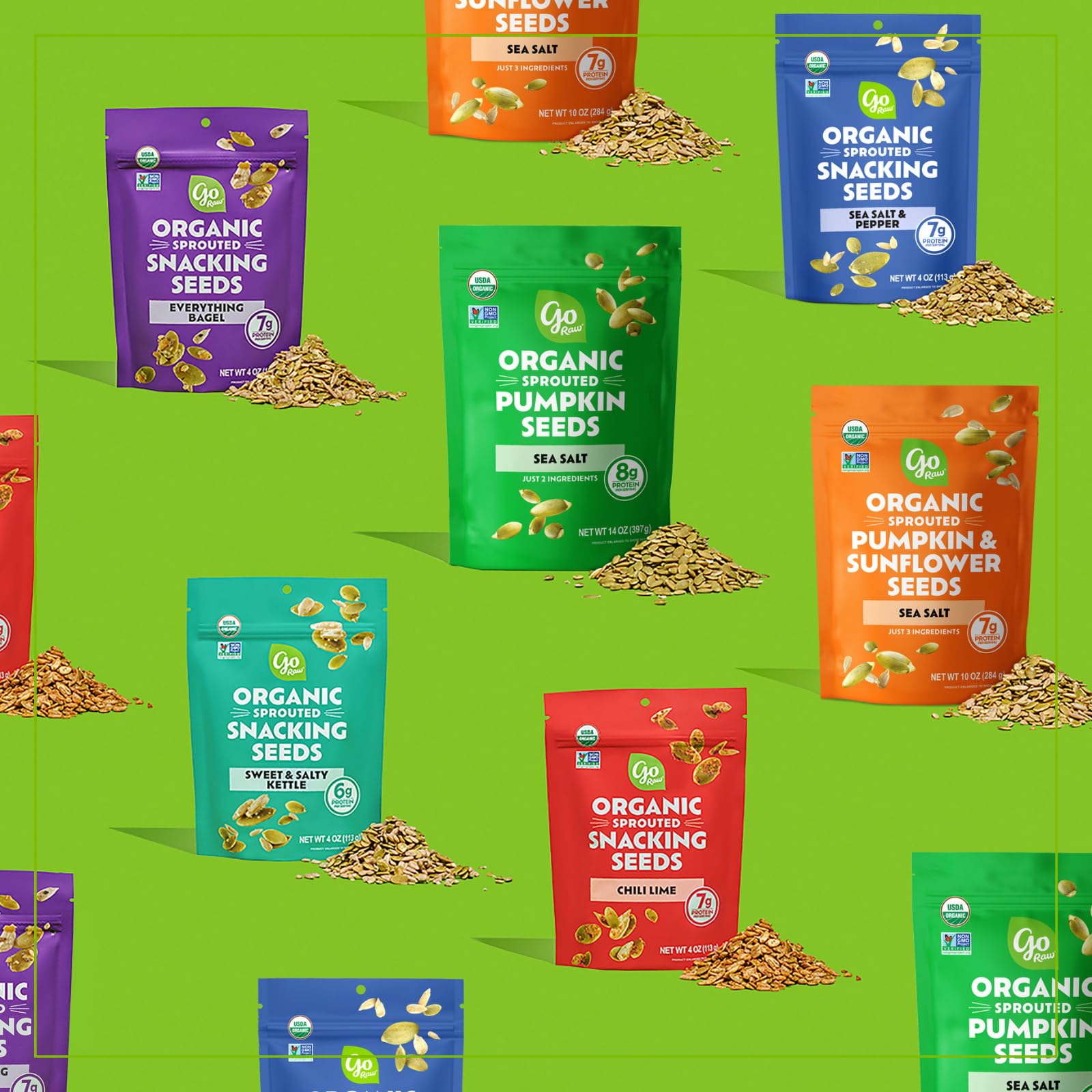 Go Raw Family Sized Pumpkin Seeds