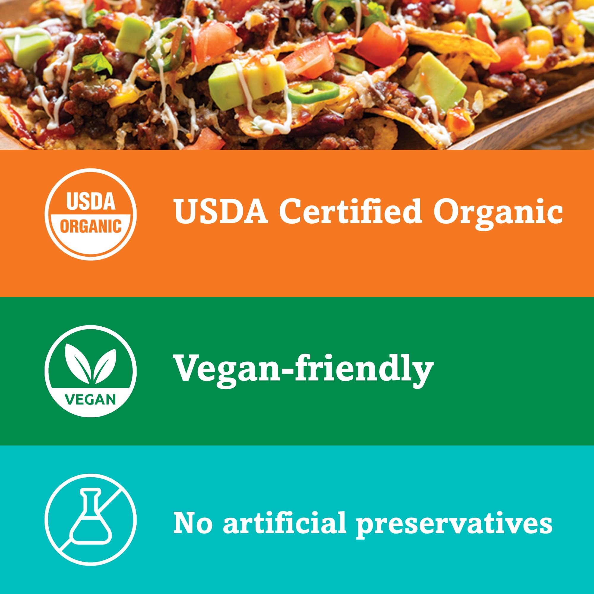 La Preferida Organic Hot Jalapeño Nacho Slices (Spicy Pickled Peppers with Carrots) – USDA Certified, No Added Sugar. Great on Nachos, Tacos & Bowls, 11.5oz.