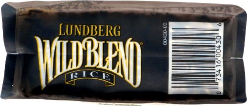 Lundberg Farms Gourmet Wild Rice Blend 1 Pound (Pack of 6)