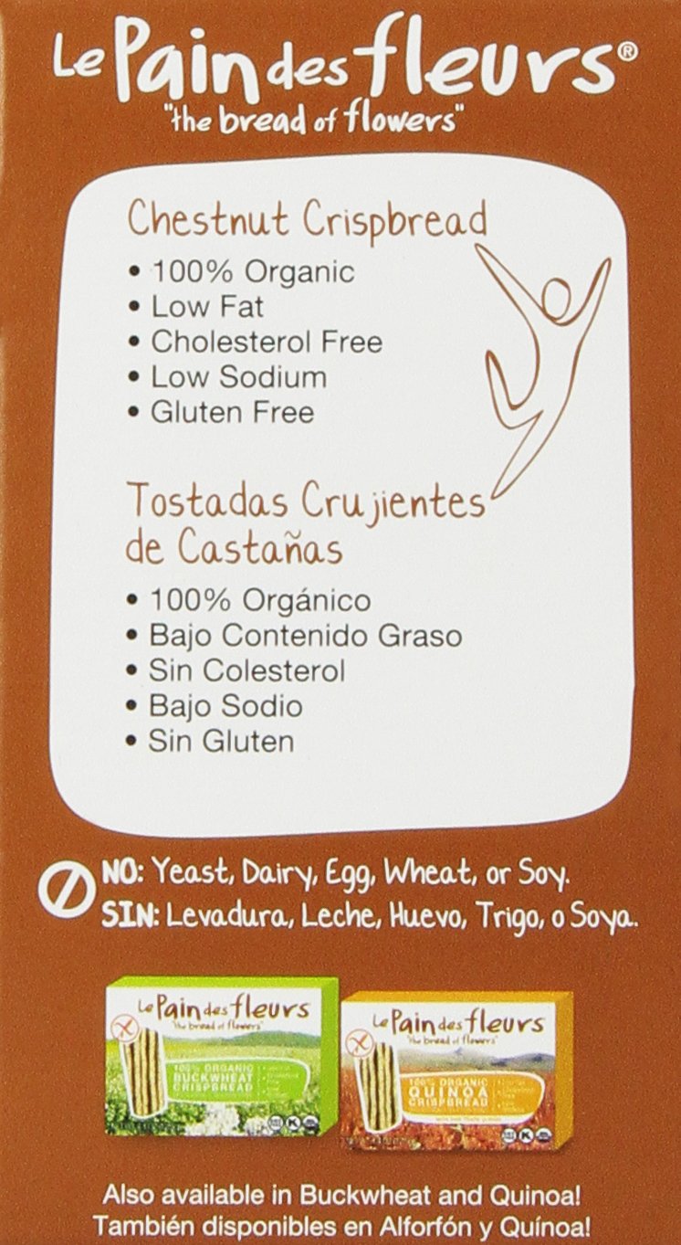 Le Pain des Fleurs Crispbread, 4.4 Ounce