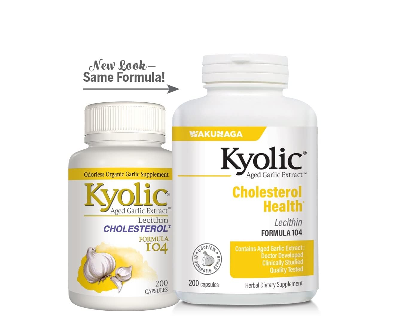 Kyolic Aged Garlic Extract Formula 104, Cholesterol Health