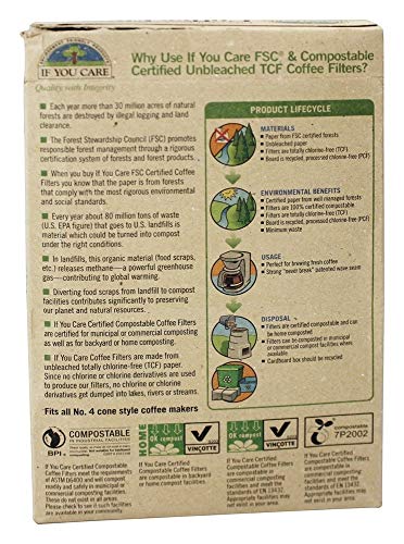 IF YOU CARE No. 4 Coffee Filters 100 Count, 100 CT