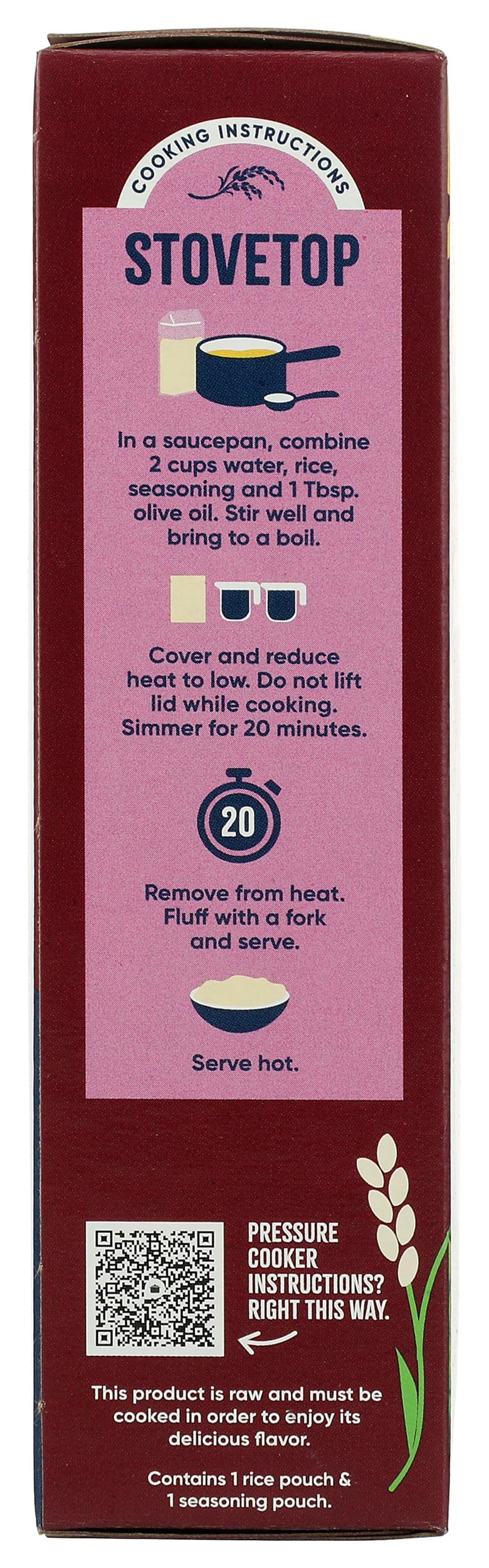 LUNDBERG MIX RICE WG & WLD RICE GR 6 OZ