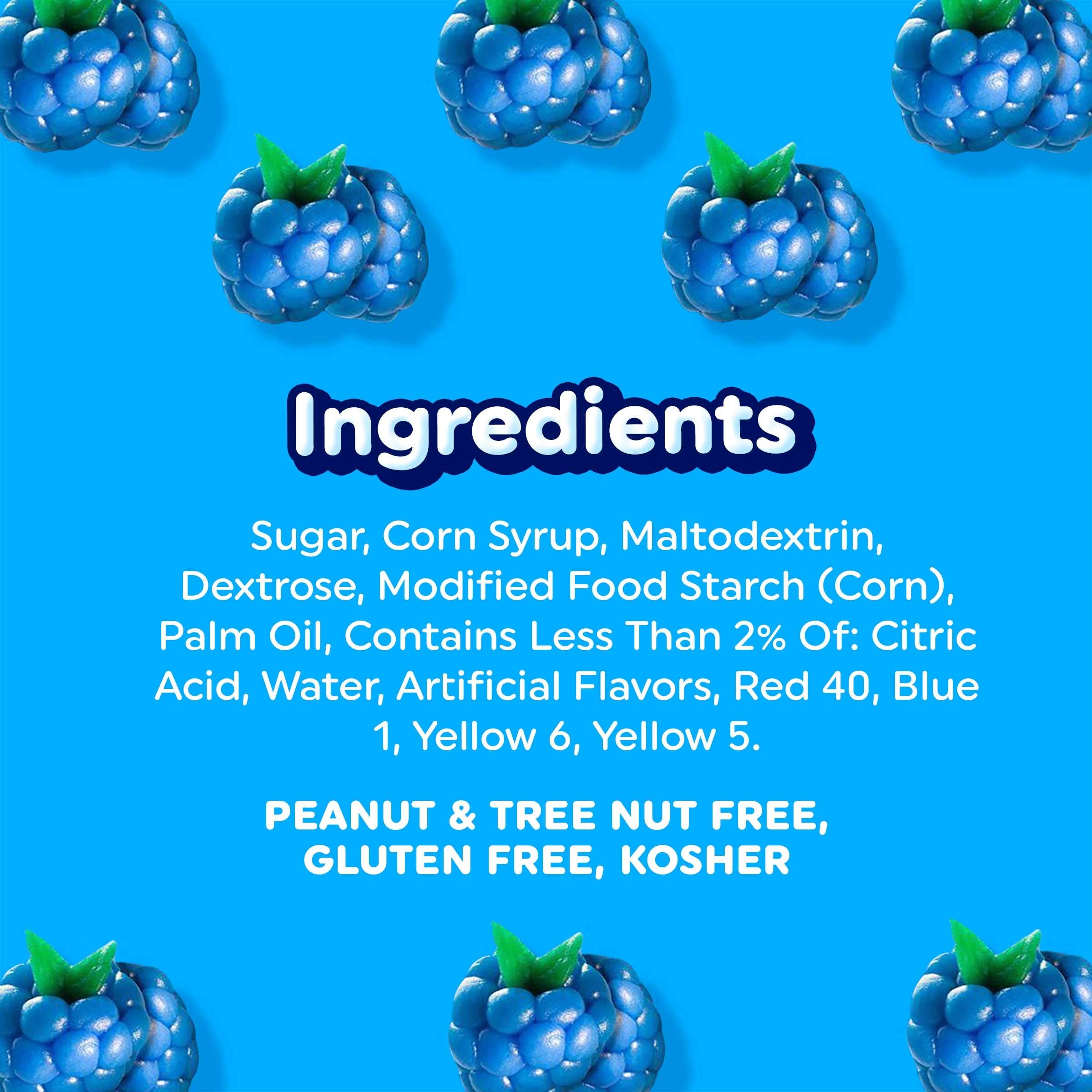 Airheads Variety 5 Full Size Bars Pack with Counter Display, Assorted Flavors