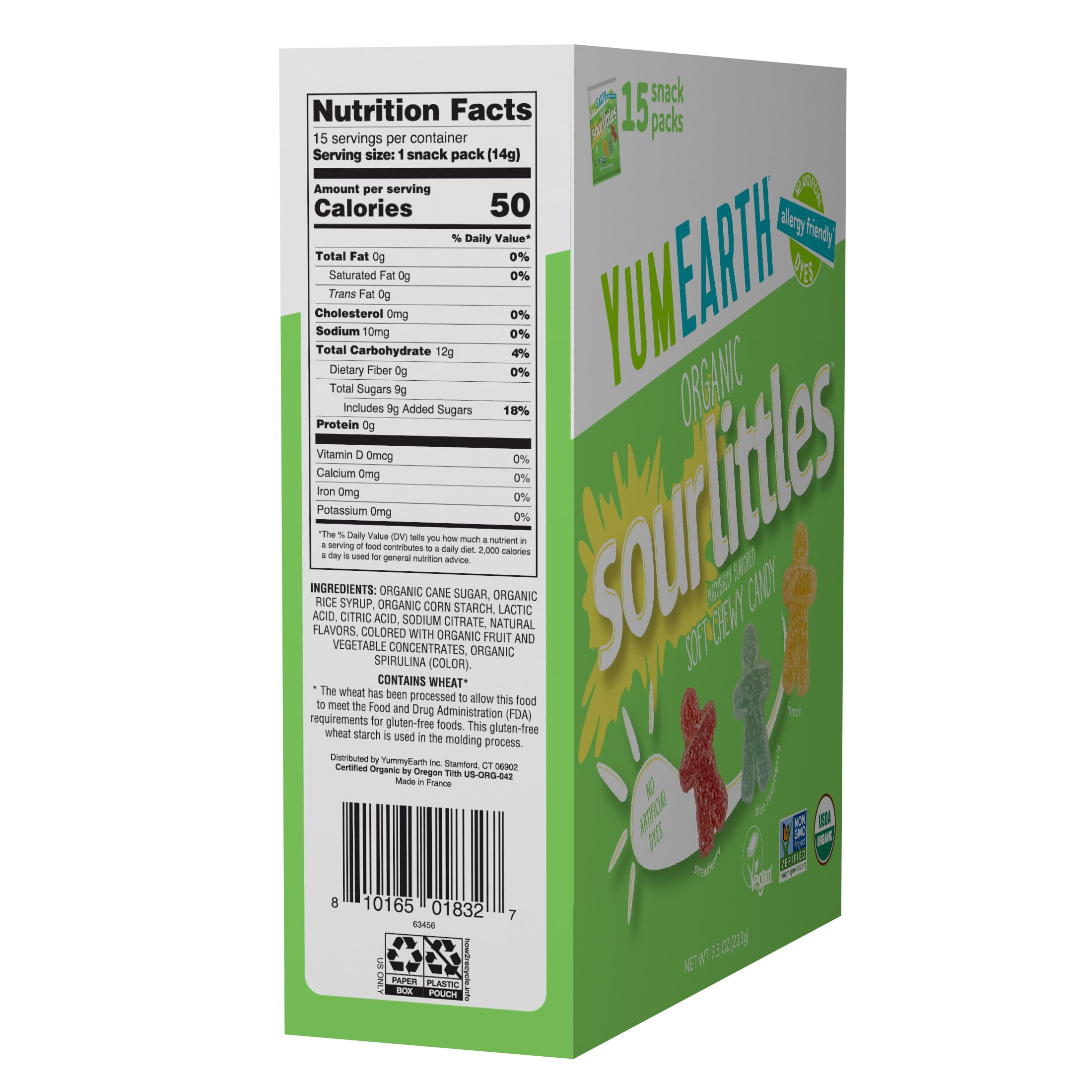 YumEarth Organic Sour Littles Chewy Candy
