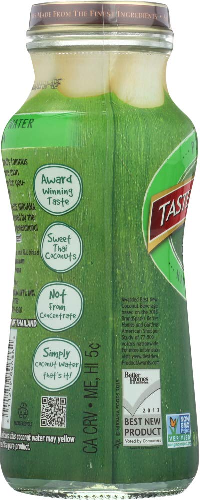 Taste Nirvana Real Coconut Water, 9.5 fl oz