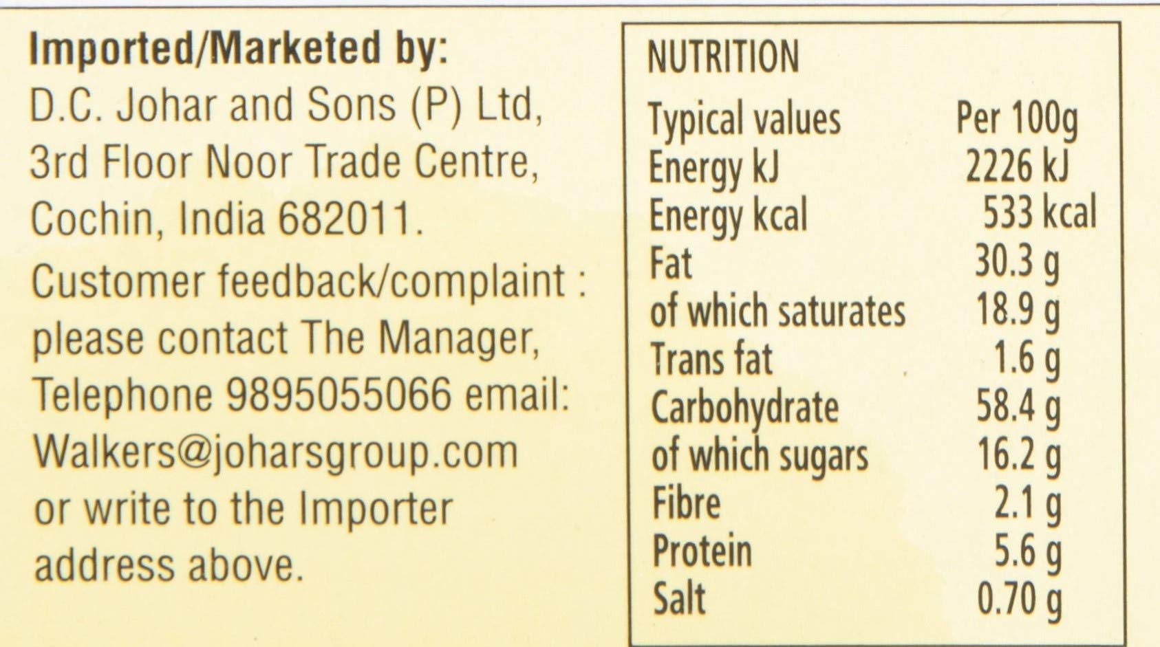 Walkers Classic Shortbread Triangles, 5.3 oz