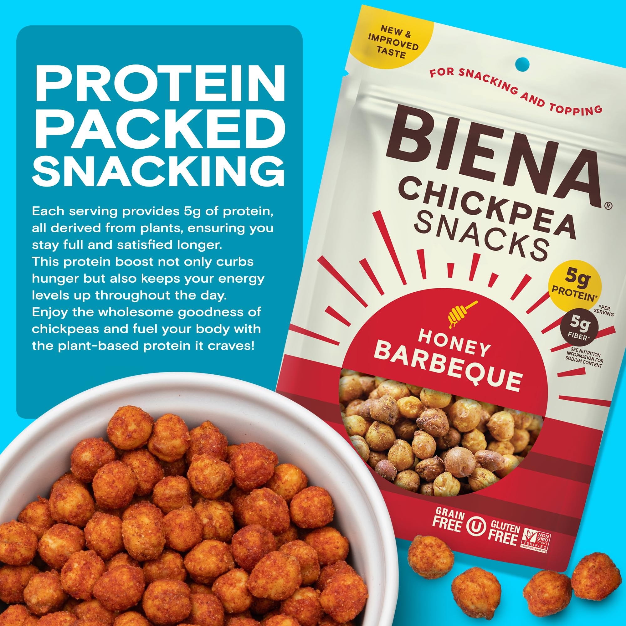 BIENA Chickpea Snacks