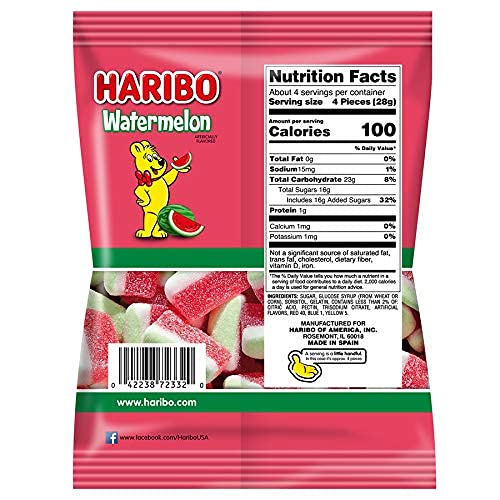 Haribo Watermelon Gummy Candy