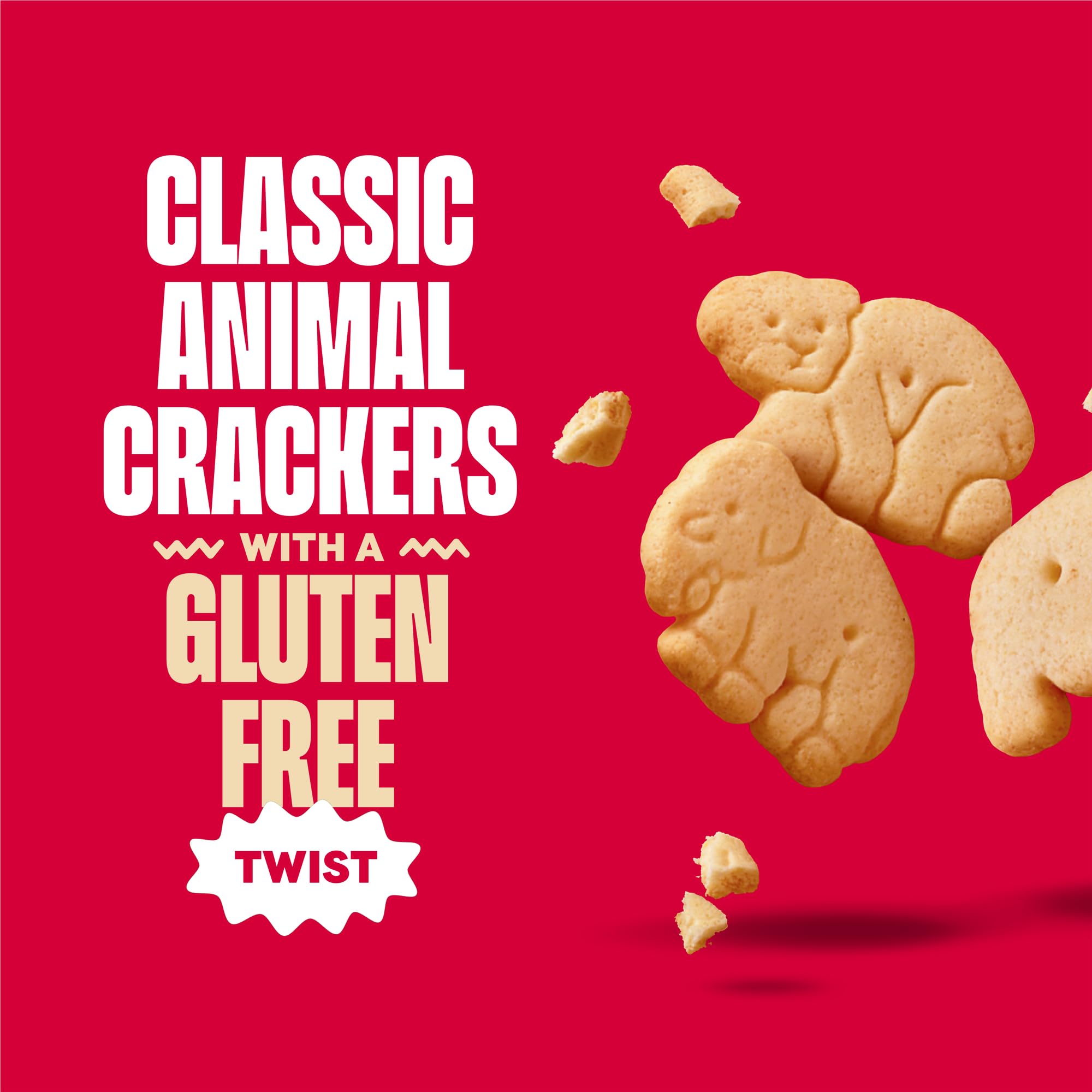 Glutino Crackers Animal Graham, 6 Ounce
