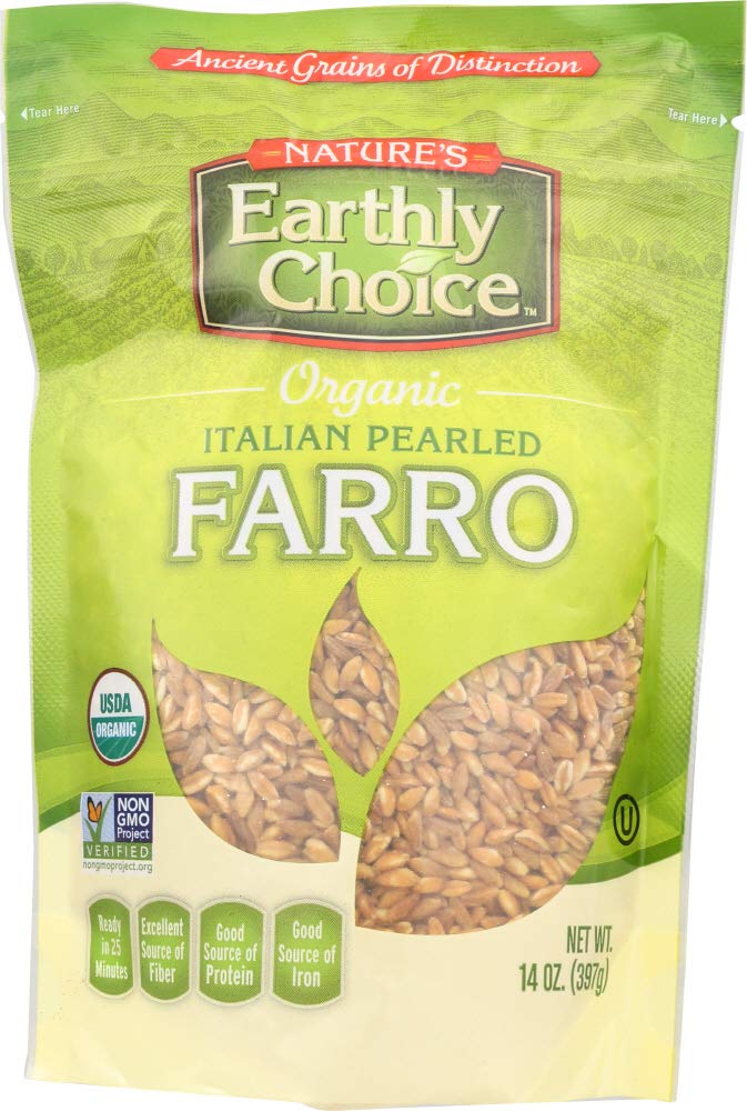 Nature's Earthly Choice Organic Italian Pearled Farro 14 Oz. Pk Of 3.