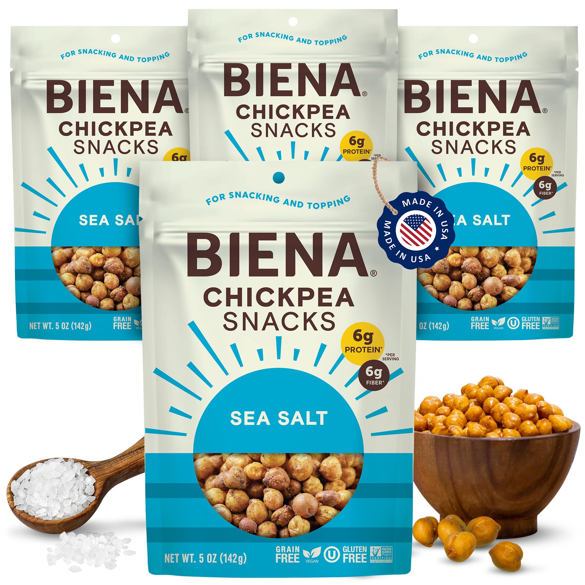 BIENA Chickpea Snacks