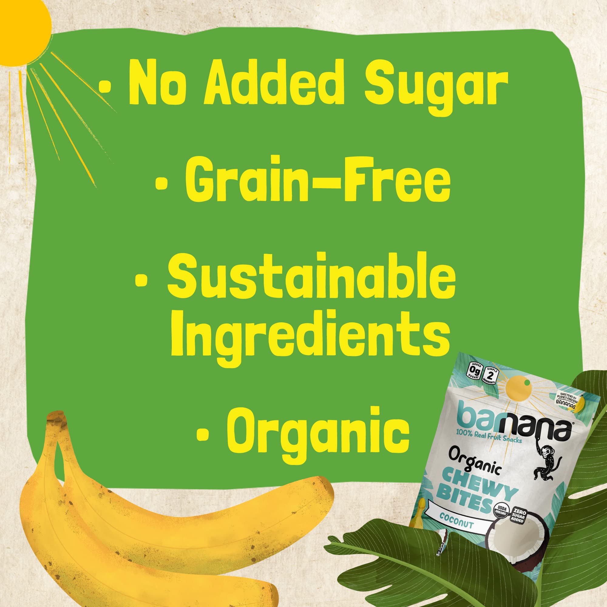 Barnana Organic Chewy Banana Bites