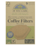 If You Care Coffee Filters # 2, 100 Count