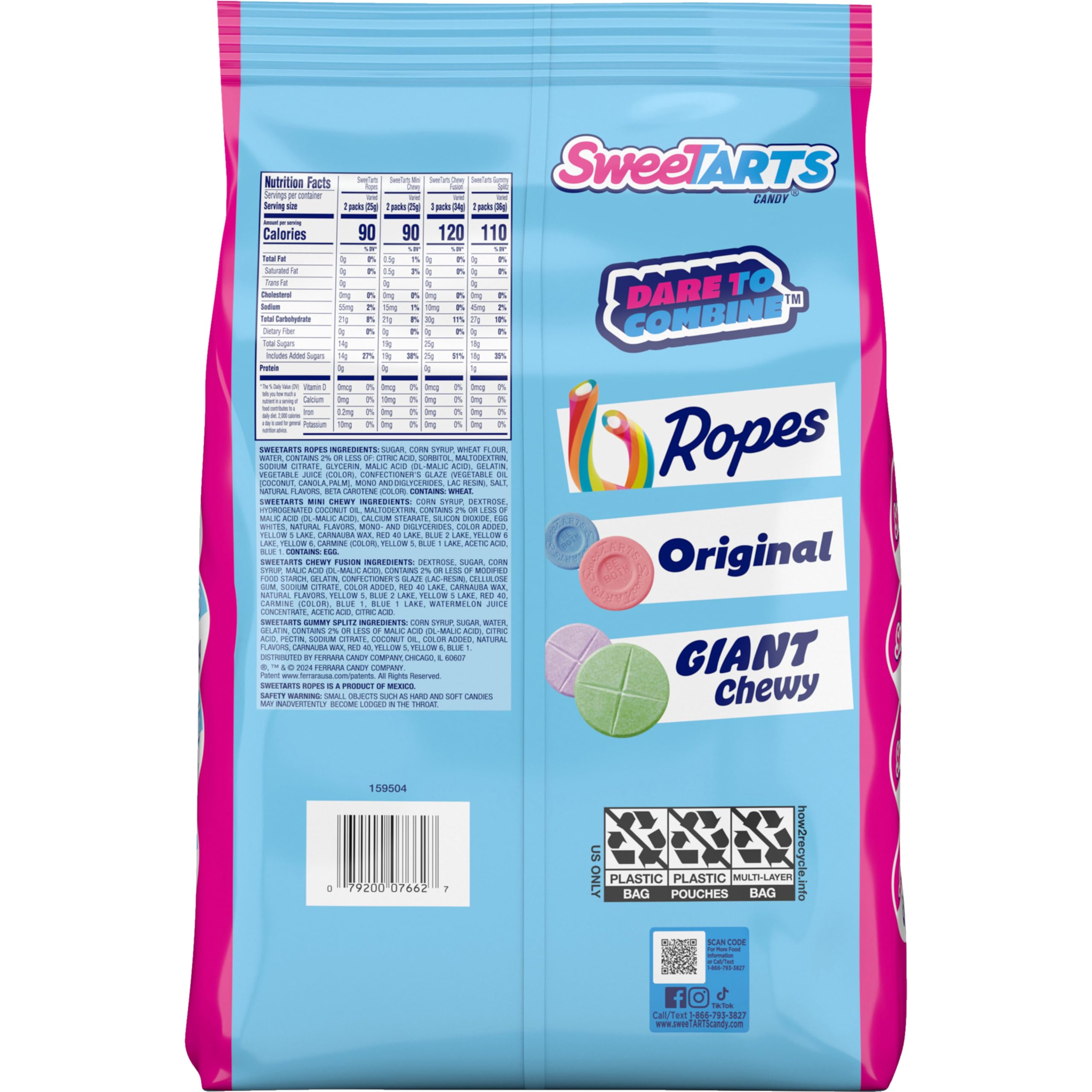 SweeTARTS Rope Bites Candy
