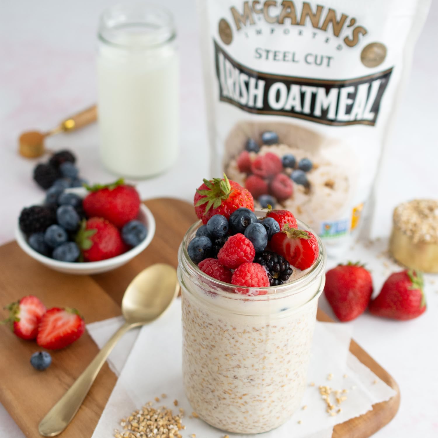 McCann's Irish Oatmeal, Quick & Easy Steel Cut Oats, 24 Ounce