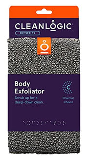 Clean Logic Detox Charcoal Infused Body Exfoliator (Pack of 2)