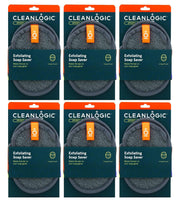 Clean Logic Sport Exfoliating Soap Saver (Pack of 6)