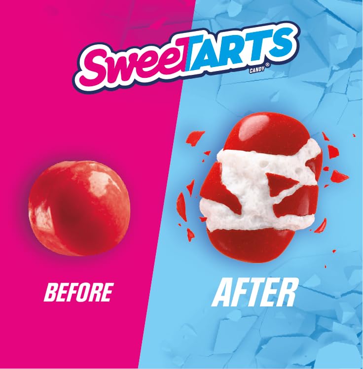 SweeTARTS Freeze Dried Candy, Fruity Flavored, Recloseable Bag 4.0 oz