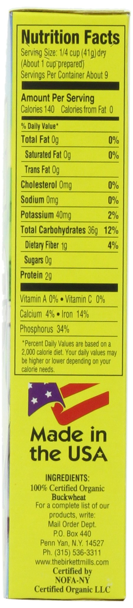 Pocono Cream of Buckwheat Gluten Free Hot Cereal, 13-Ounce (Pack of 3)