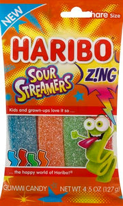 Haribo Sour Streamers (3.6oz)