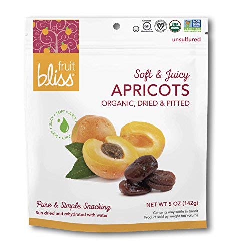 Unsulfured Turkish Apricots - Organic Apricots Dried Fruit Snacks - Healthy Snacks for On the Go & Post Workout Snacks - Non-GMO, Gluten-Free, Dried Apricot Fruit Snacks