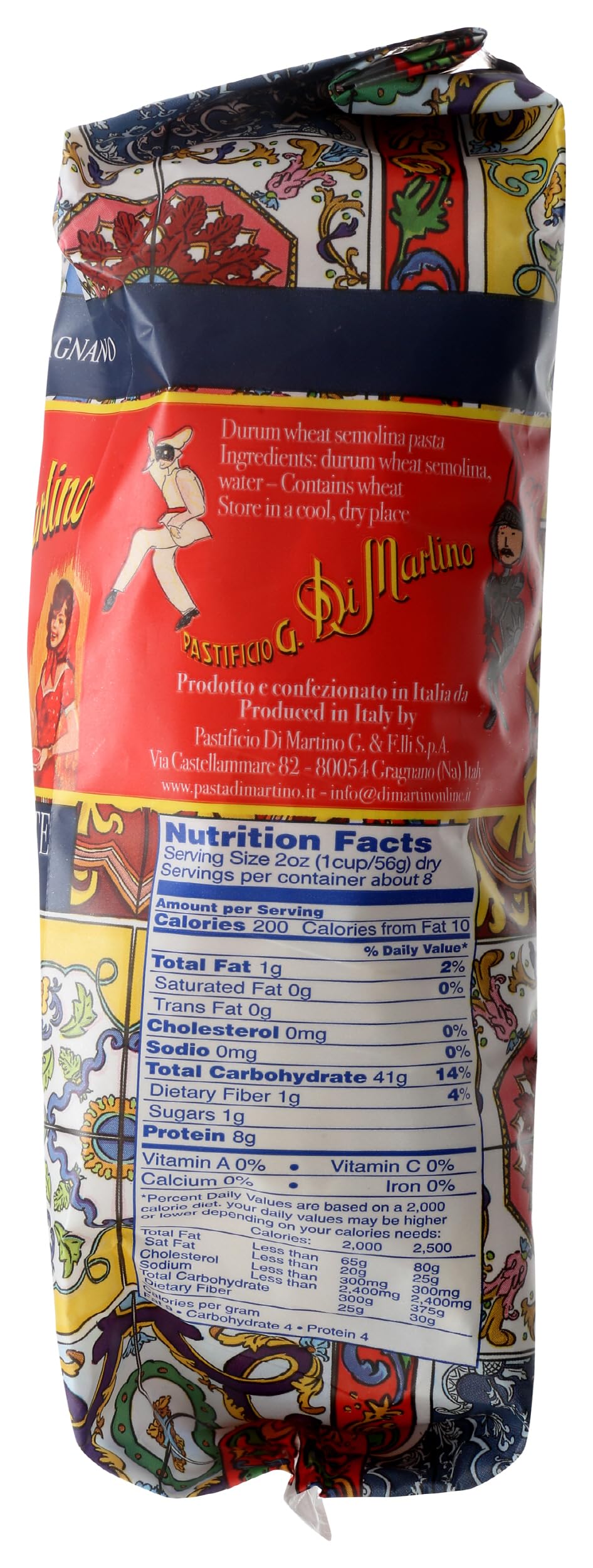 DI MARTINO Penne Mezzani Rigate, 16 OZ