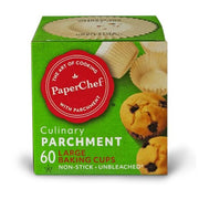PaperChef Natural Release Coated Parchment Baking Cups (60-Cups Large)