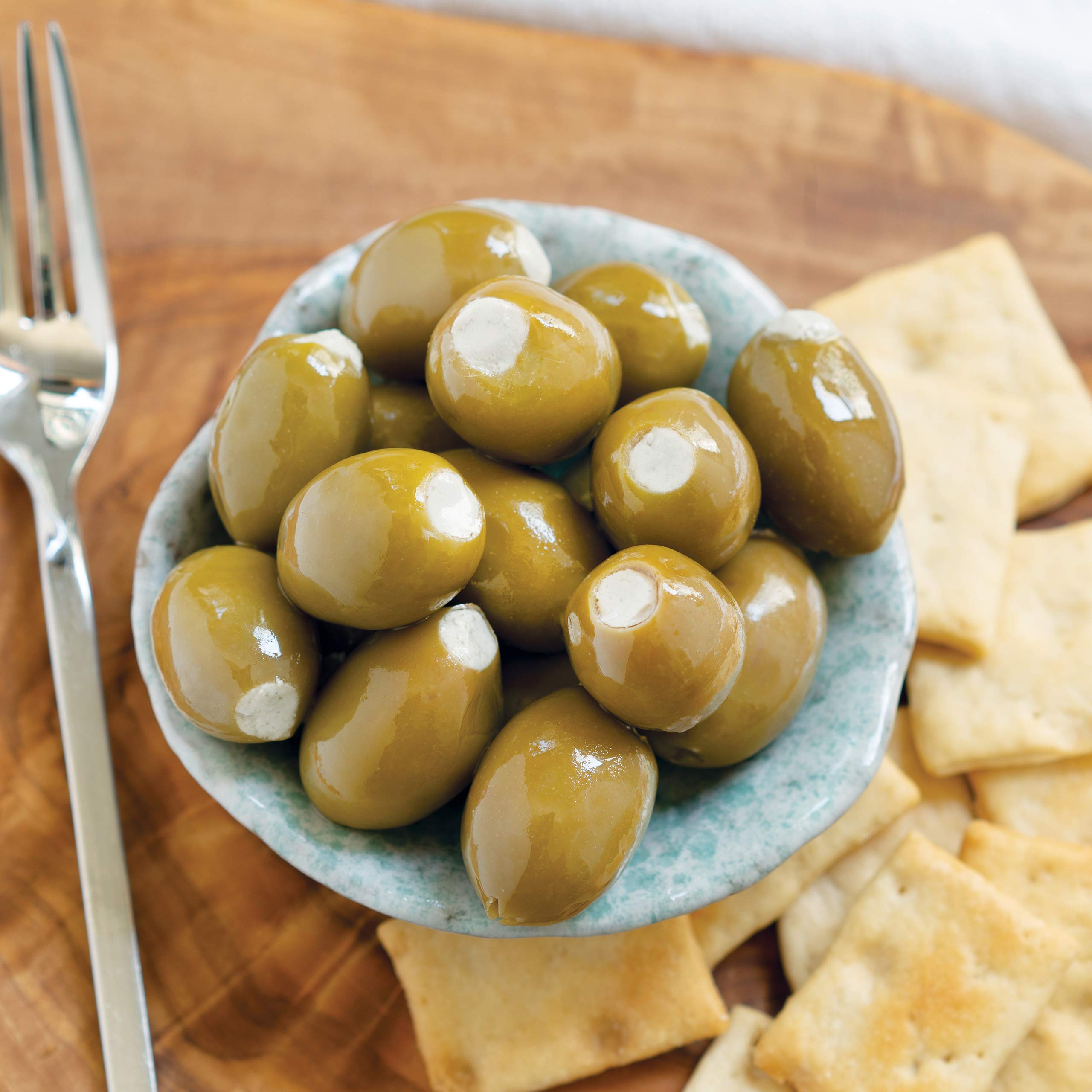 DIVINA Blue-Cheese-Stuffed Green Olives