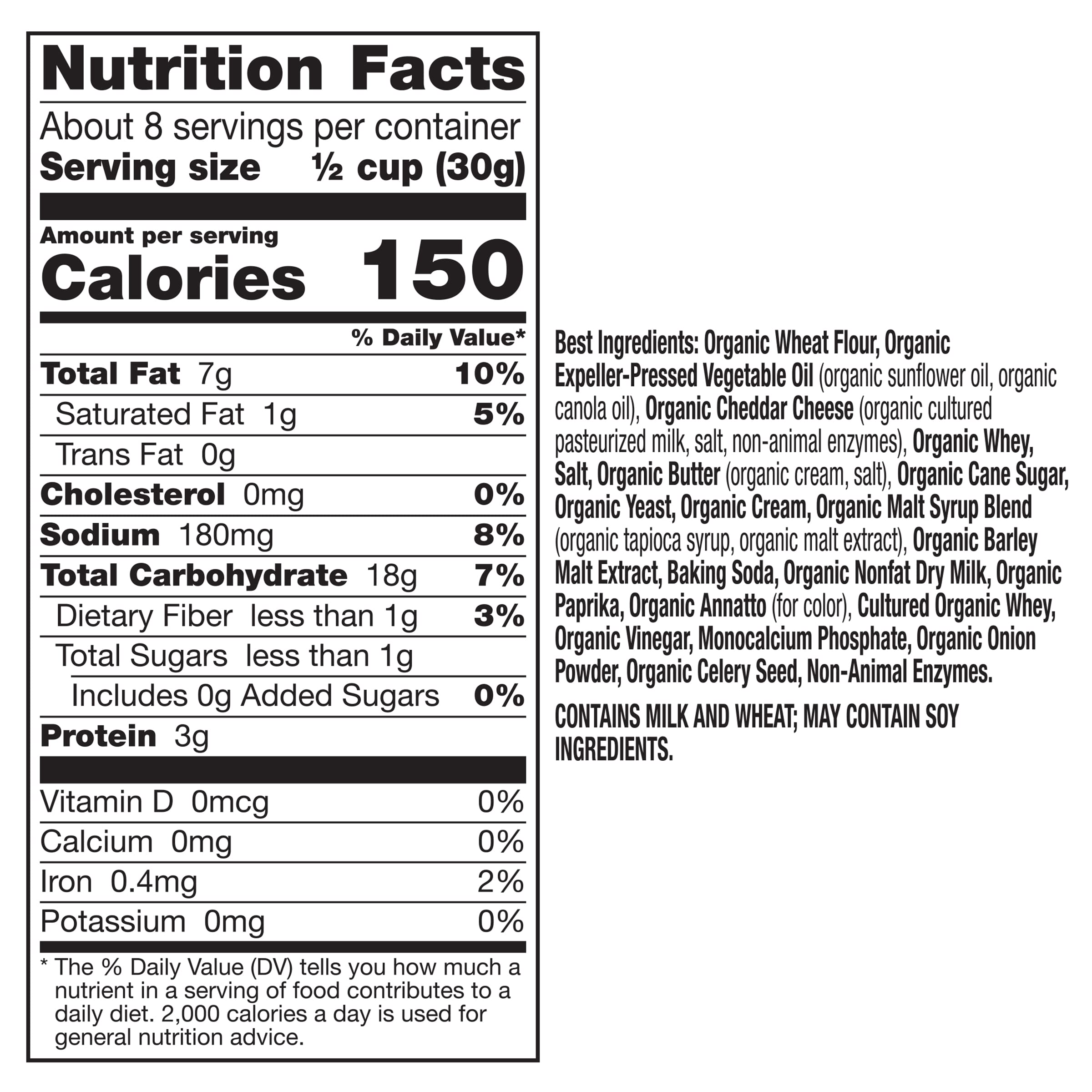 Annie's Cheddar Snack Mix With Assorted Crackers and Pretzels