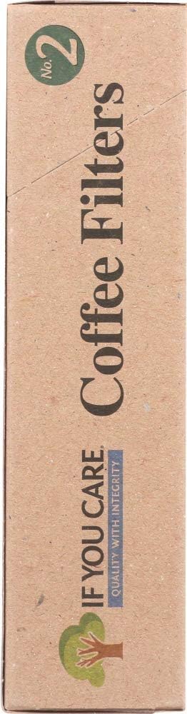If You Care Coffee Filter No. 2 Size, Compostable, Unbleached, 100-count