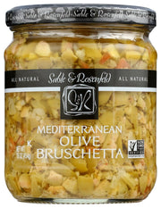 Sable and Rosenfeld Mediterranean Olive Bruschetta, 16 Ounce (Pack of 2)