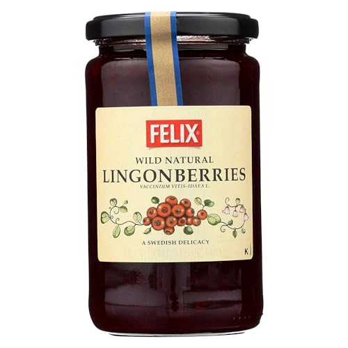 Swedish Lingonberry Preserves by Felix (14.5 ounce)