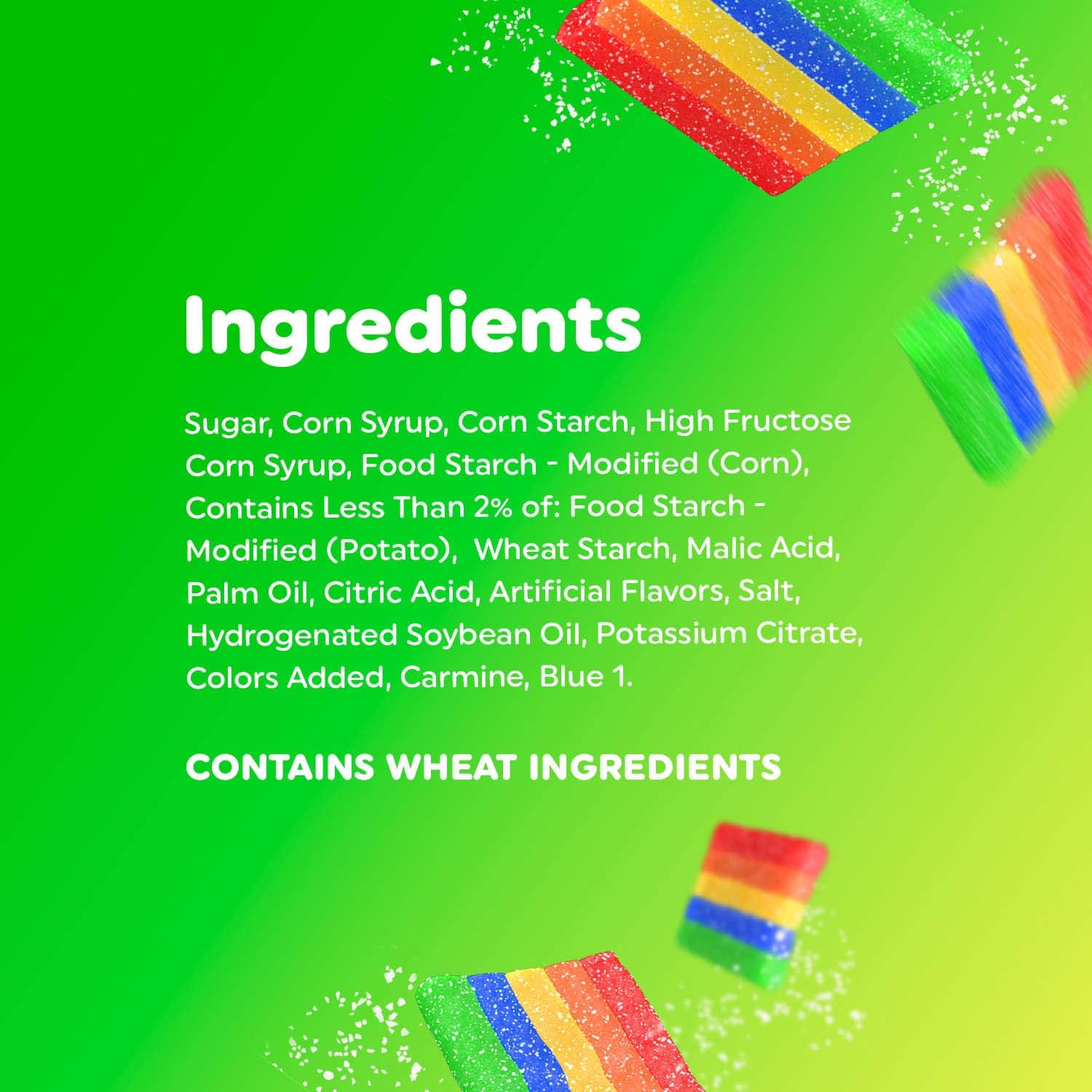 AirHeads Xtreme Bites Rainbow Berry, Party, 6oz