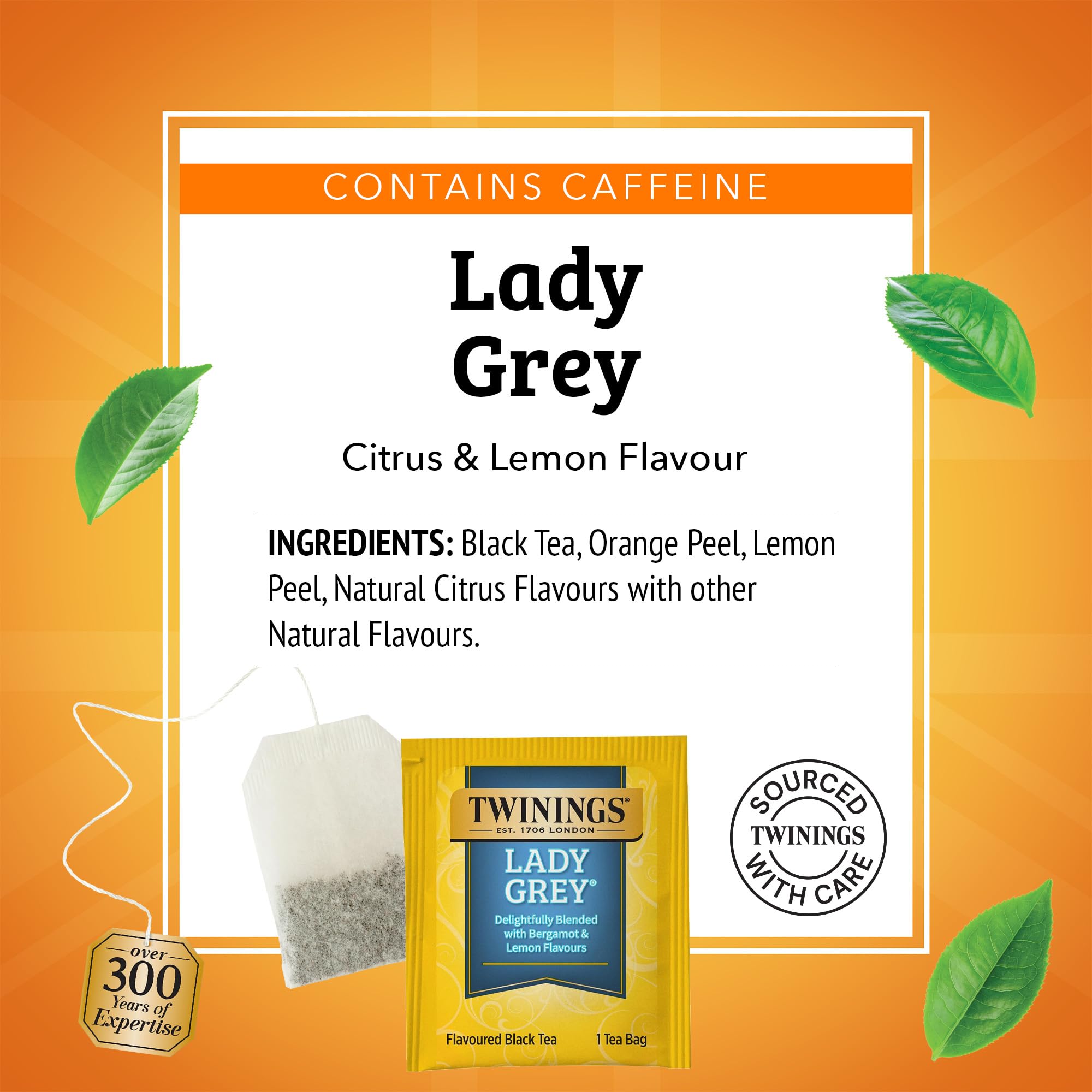 Twinings Earl Grey Black Tea Individually Wrapped Bags