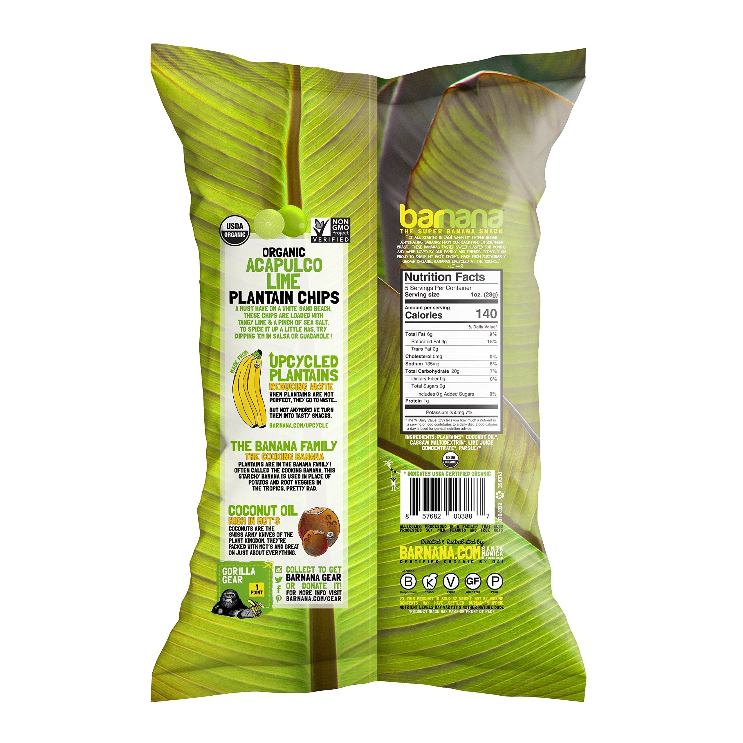 Barnana Organic Plantain Chips