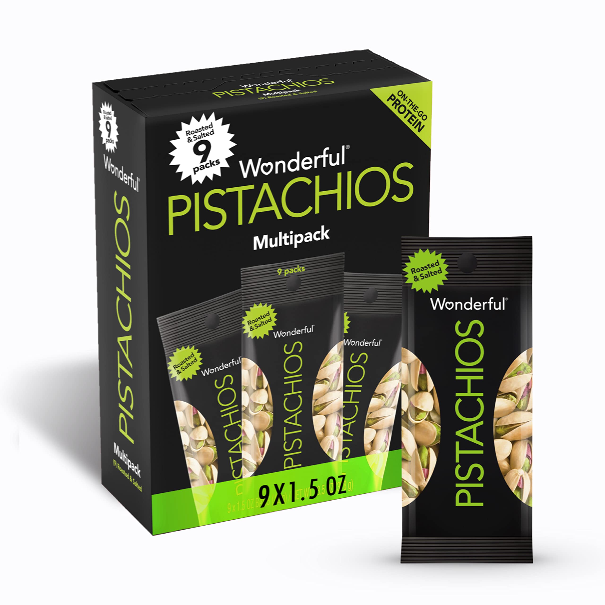 Wonderful Pistachios In Shell Multipack