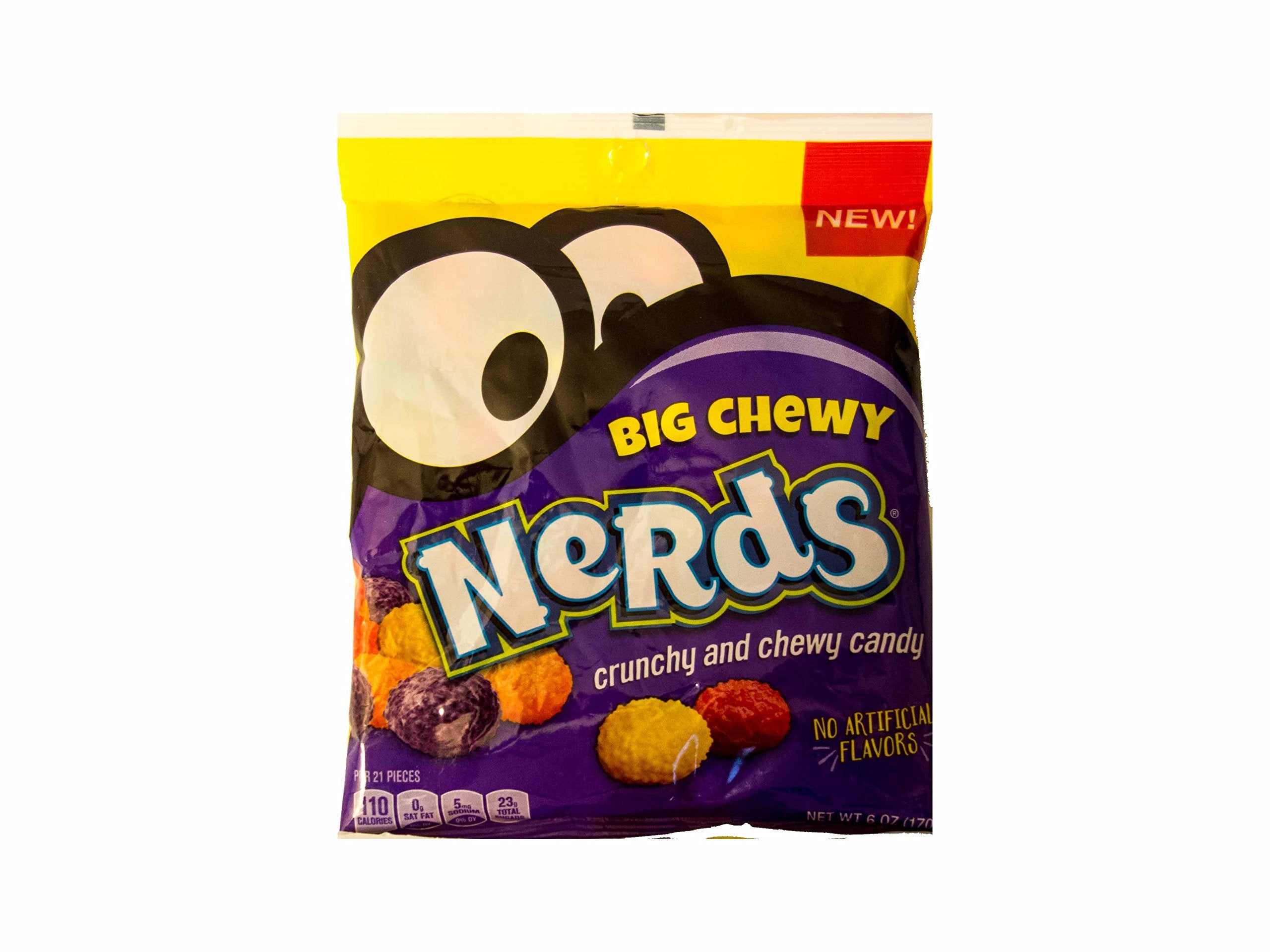 Nerds Big Chewy Crunchy and Chewy Candy 6 oz bag