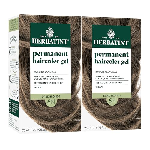 Herbatint Permanent Hair Dye For Women - For Up To 100% Gray Coverage of Resistant Gray Hair - Ammonia-Free, Alcohol-Free & Vegan - Salon Influenced Hair Color