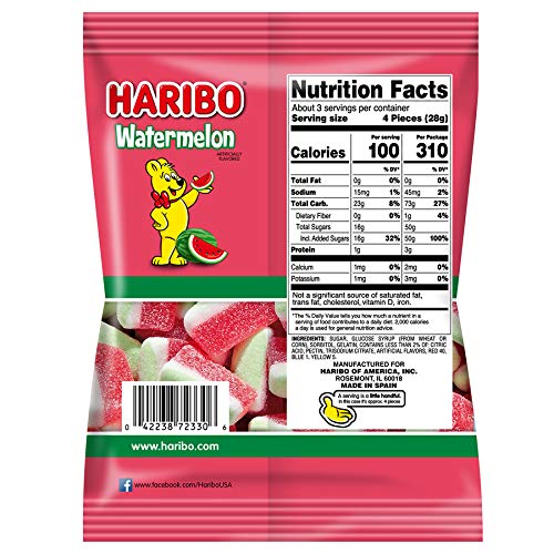 Haribo Watermelon Gummy Candy